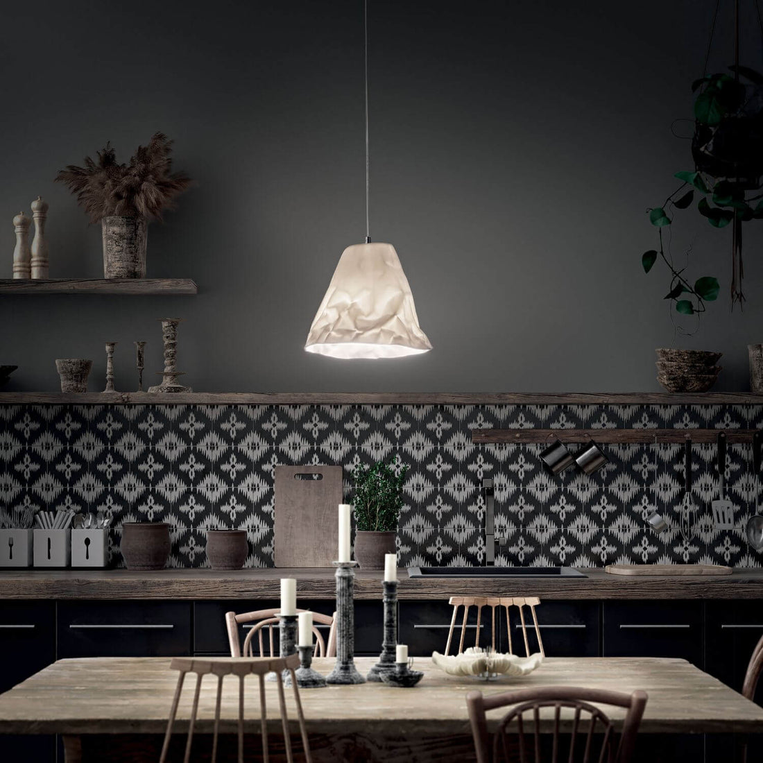 Suspension luminaire | Crumple
