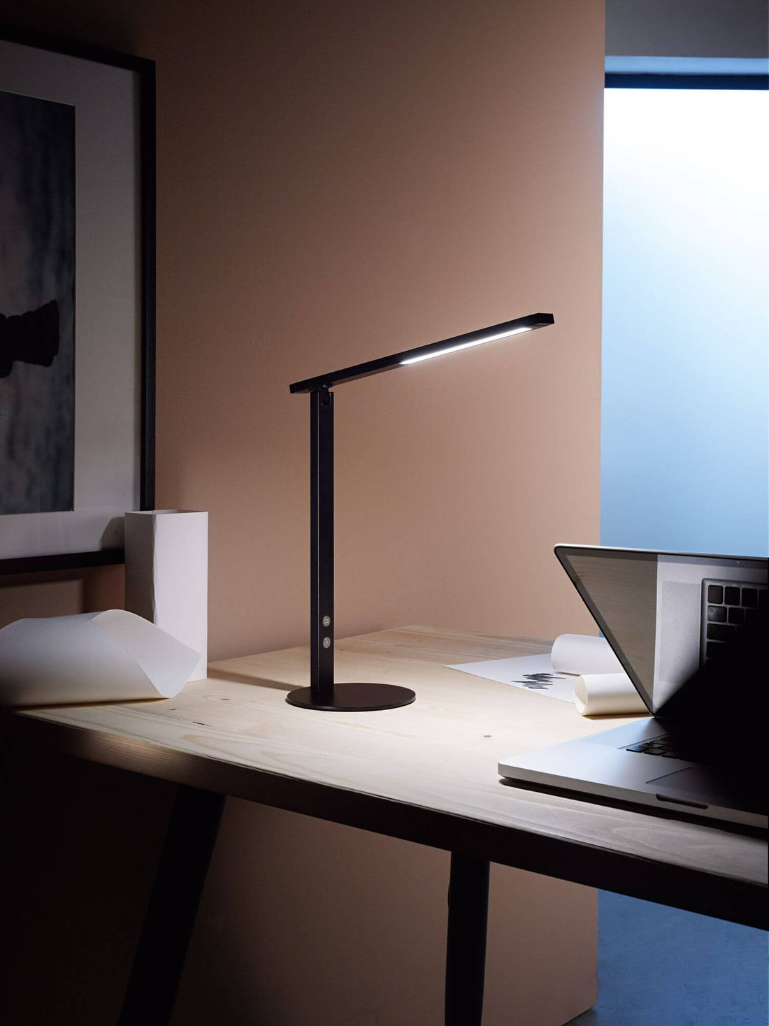 Lampe à poser Ideal noire