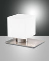Lampe à poser Zara chromée
