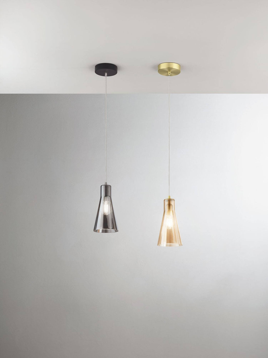 Suspension Dafne laiton