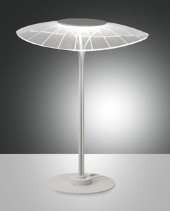 Lampe à poser Vela blanche