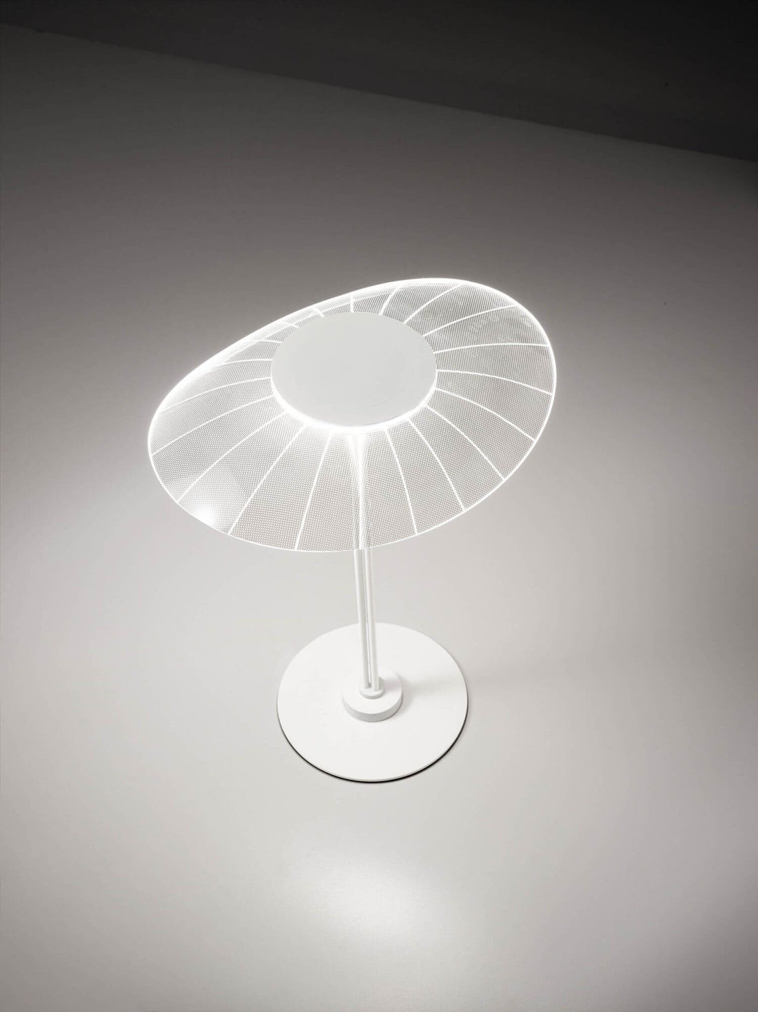 Lampe à poser Vela blanche