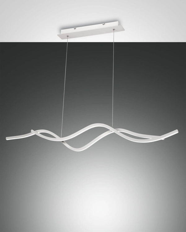 Suspension Sinuo blanche