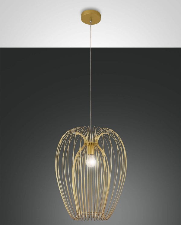 Suspension luminaire | Camp Dorée Ø 40 cm