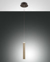 Suspension Prado laiton, Ø 3,7 cm