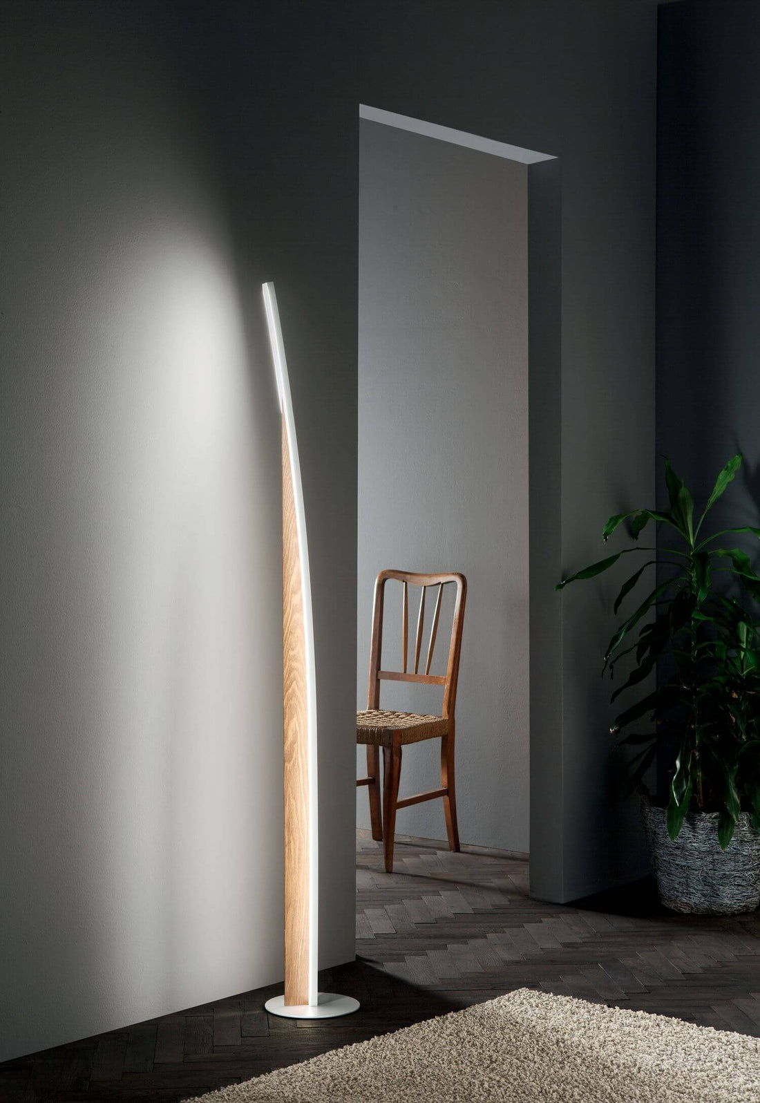 Lampadaire salon | Cordoba Blanc