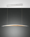 Suspension Cordoba blanche, bois