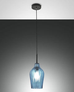 Suspension Stintino bleu