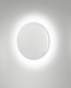 Applique extérieure ZON White blanche, Ø 18 cm