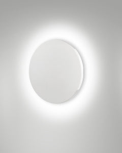 Applique extérieure ZON White blanche, Ø 18 cm