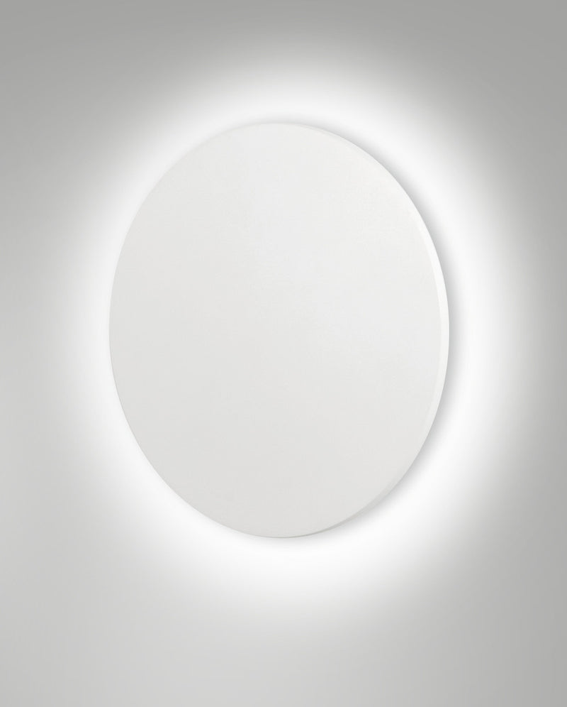 Applique extérieure ZON White blanche, Ø 24 cm
