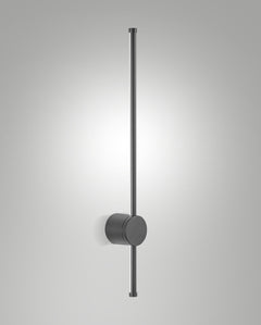 Applique extérieure Clip Dark Grey grise