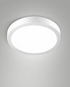 Plafonnier extérieur Nicole CCT blanc, Ø 24 cm