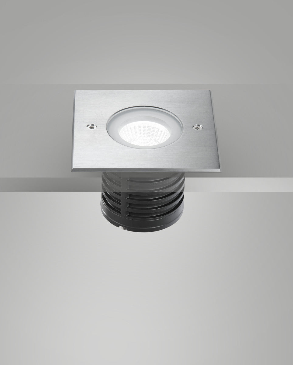 Luminaire extérieur Wako 2 Silver inox