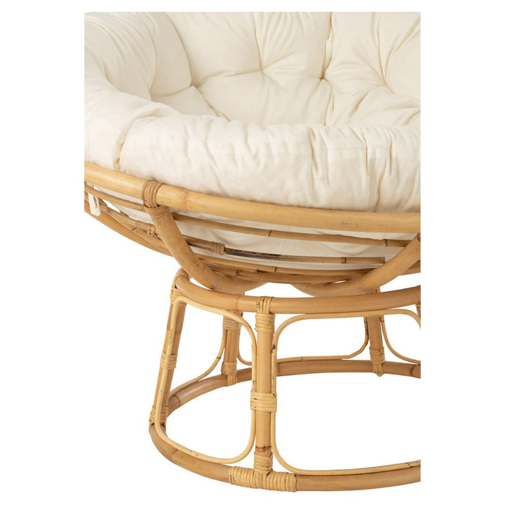 Fauteuil Céline Rotin Naturel | Tila - Designix Fauteuil