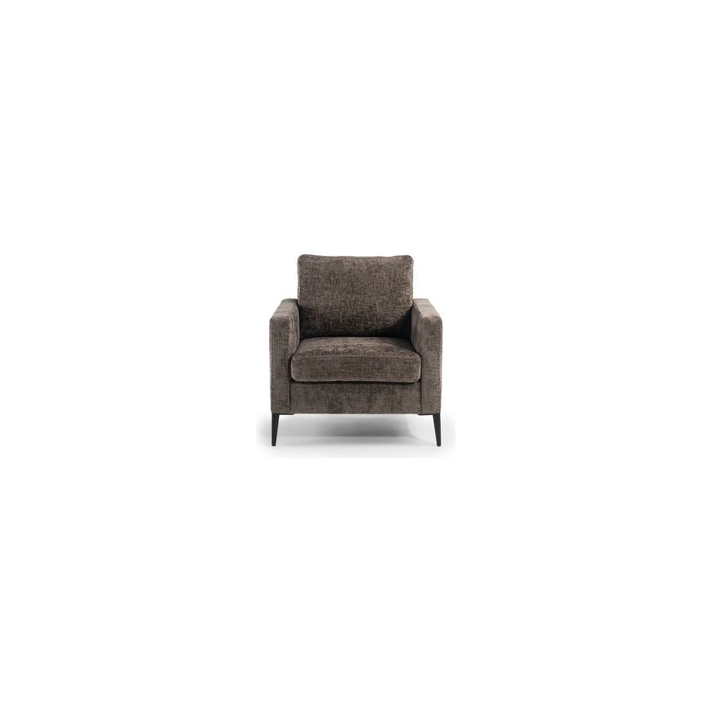 Fauteuil Confortable Salon | Marron Élégant - Designix Fauteuil