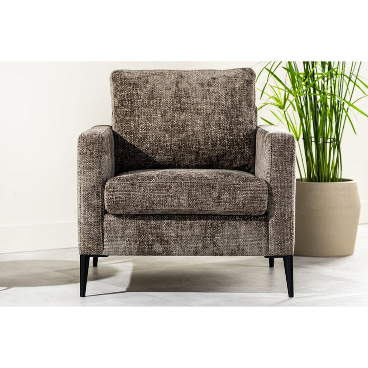 Fauteuil Confortable Salon | Marron Élégant - Designix Fauteuil