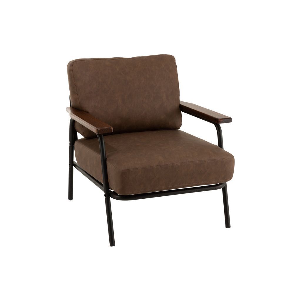 Fauteuil Métal Marron | Wire - Designix Fauteuil