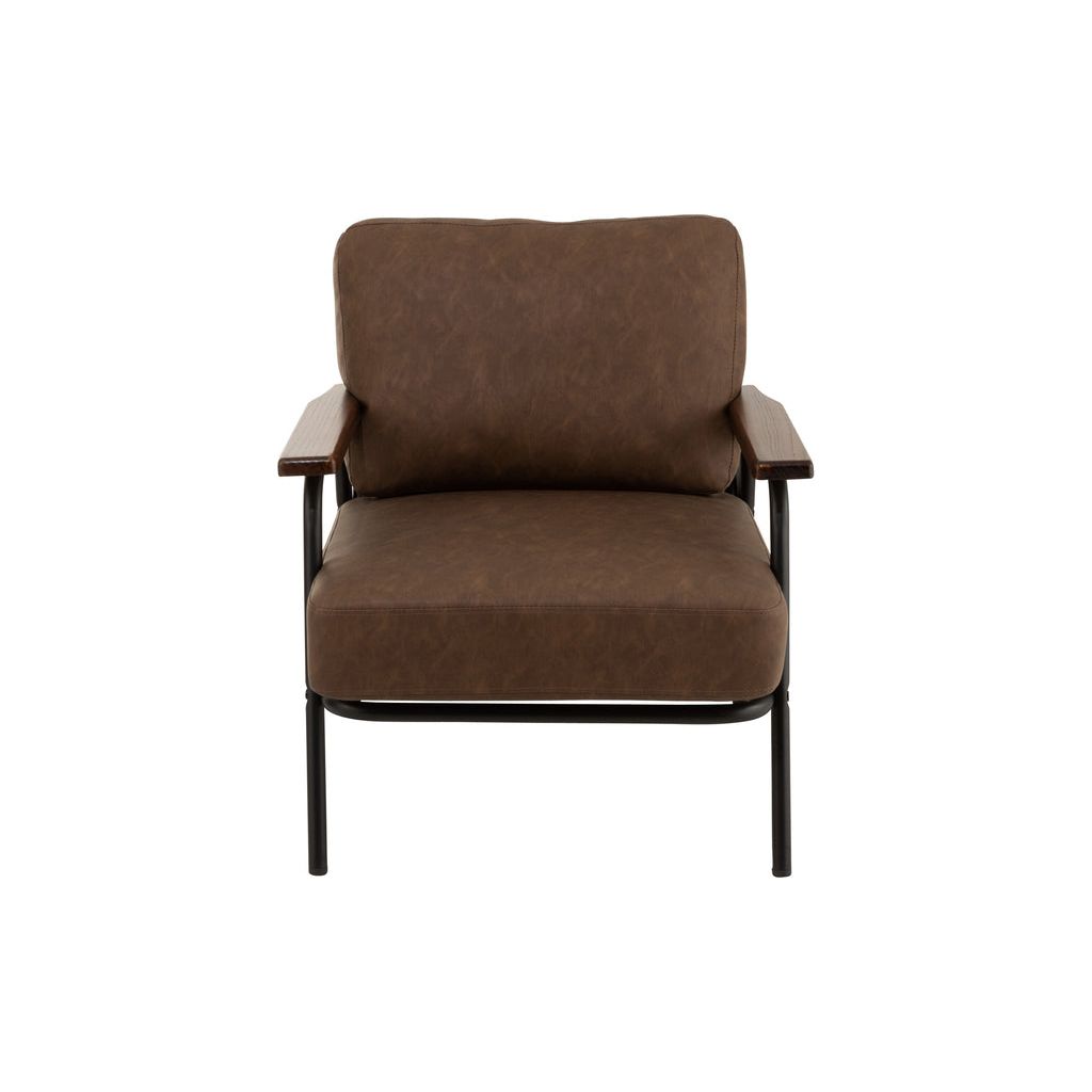 Fauteuil Métal Marron | Wire - Designix Fauteuil
