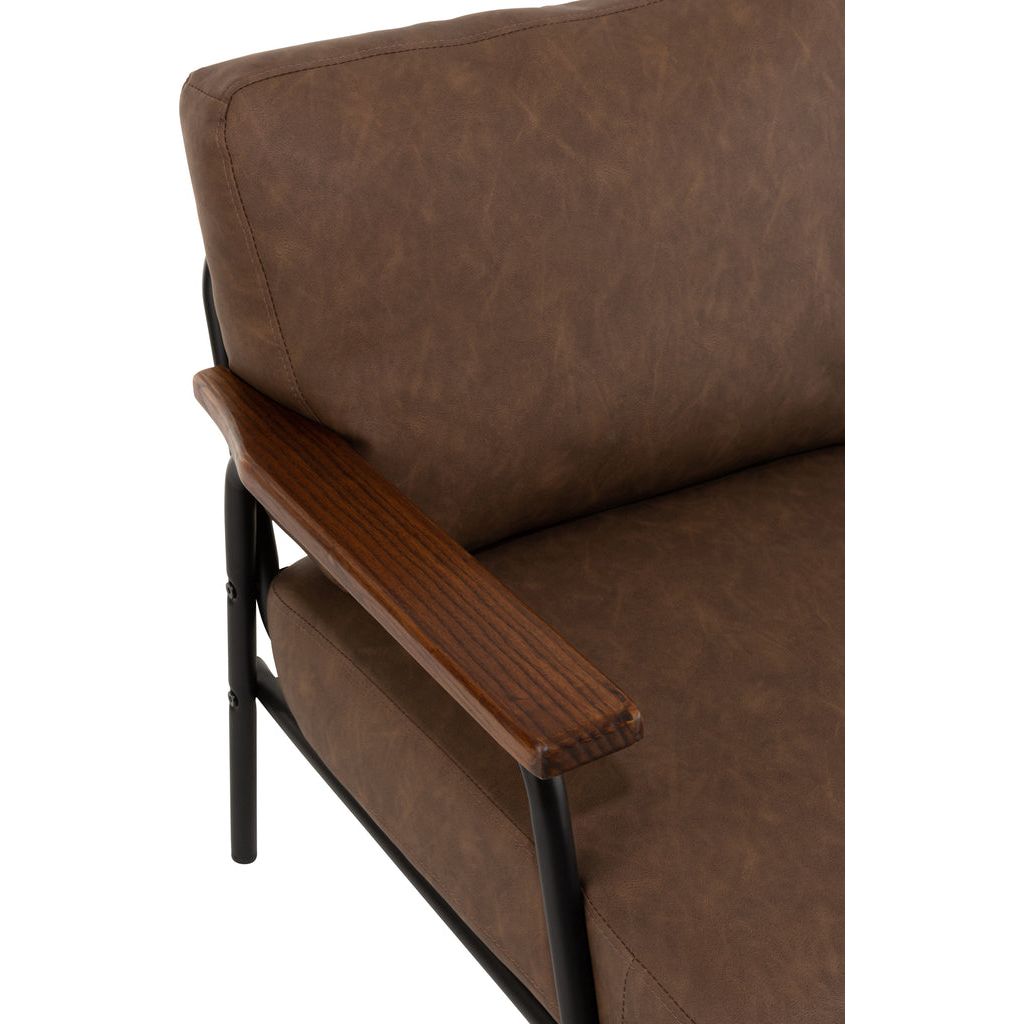 Fauteuil Métal Marron | Wire - Designix Fauteuil