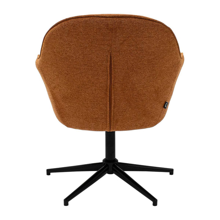 Fauteuil Pivotant Design Confort Tissu Doux Couture 360 Degrés | VYRA - Designix