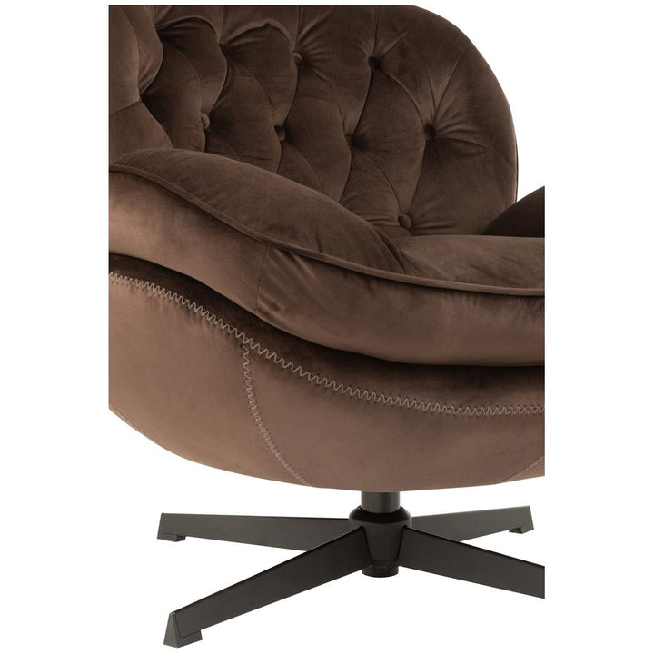 Fauteuil Relax Marron Foncé | File - Designix Fauteuil