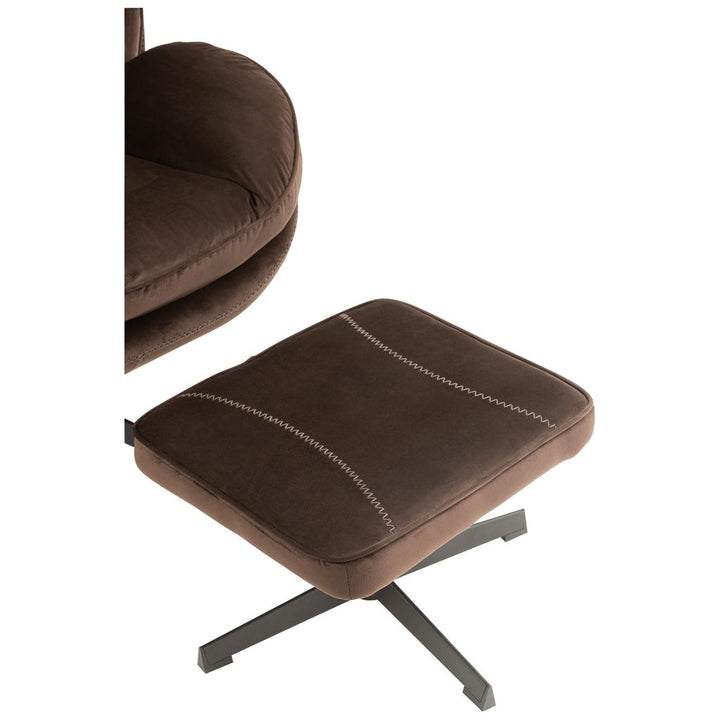 Fauteuil Relax Marron Foncé | File - Designix Fauteuil
