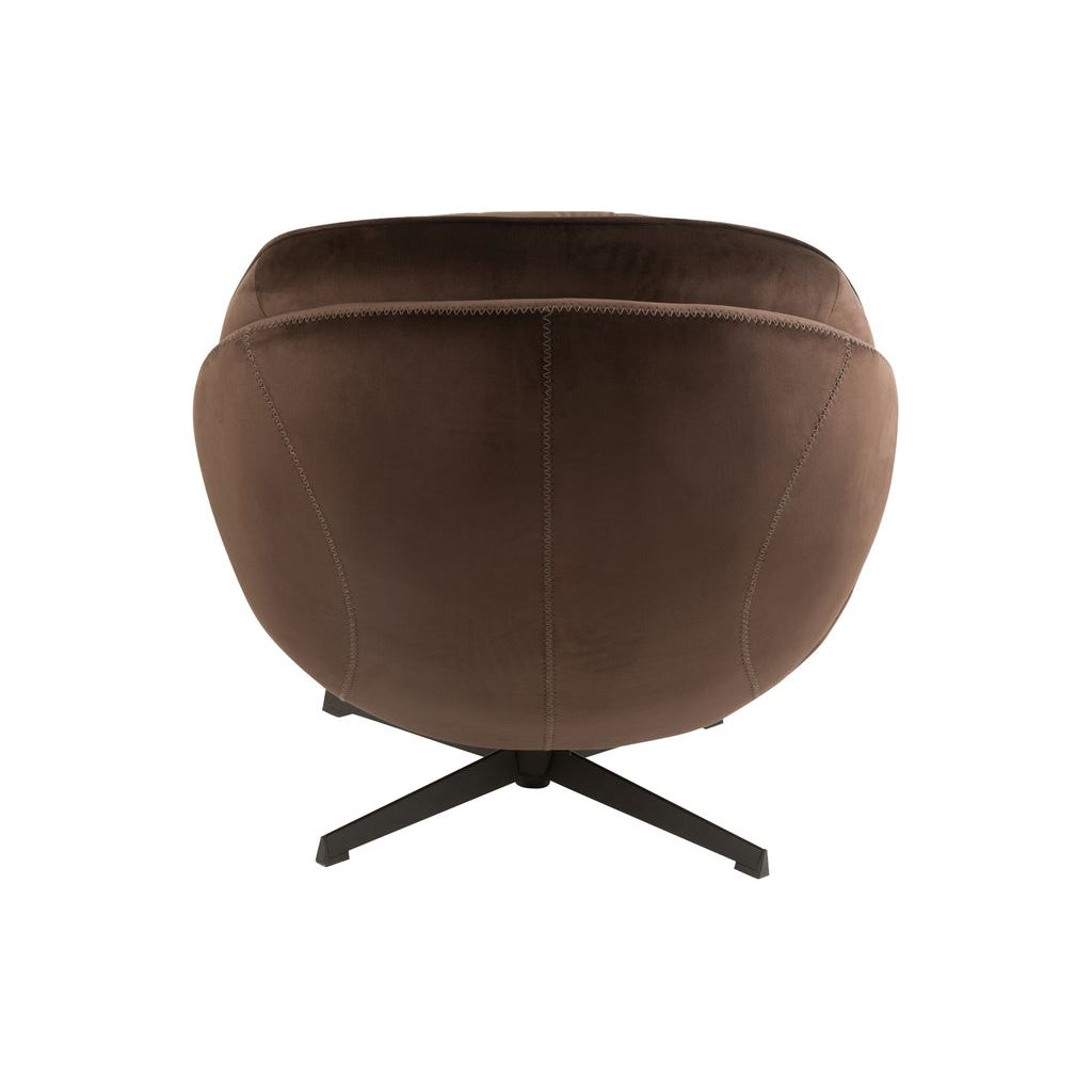 Fauteuil Relax Marron Foncé | File - Designix Fauteuil