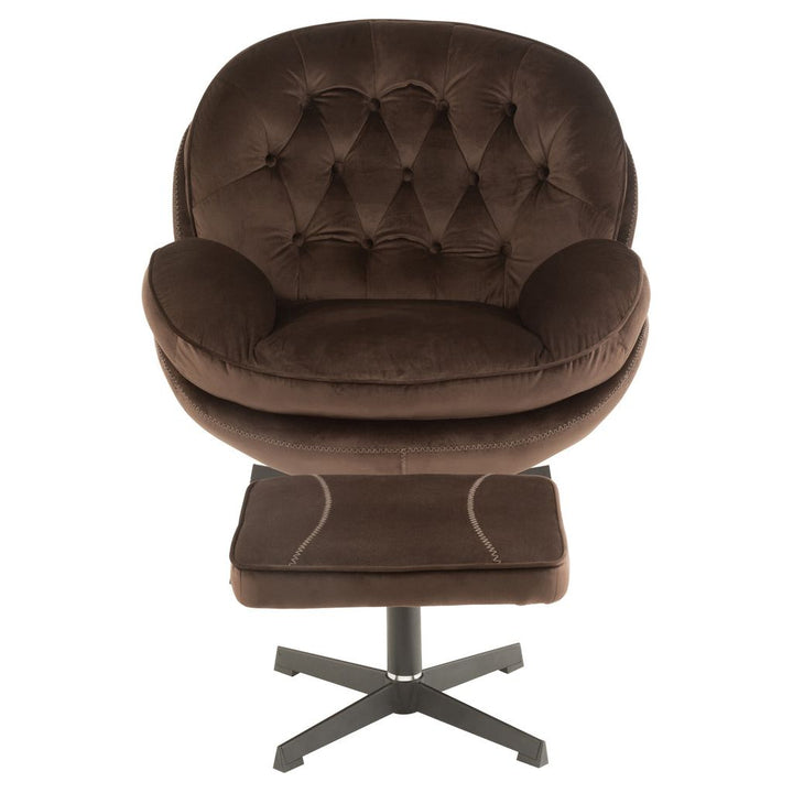Fauteuil Relax Marron Foncé | File - Designix Fauteuil