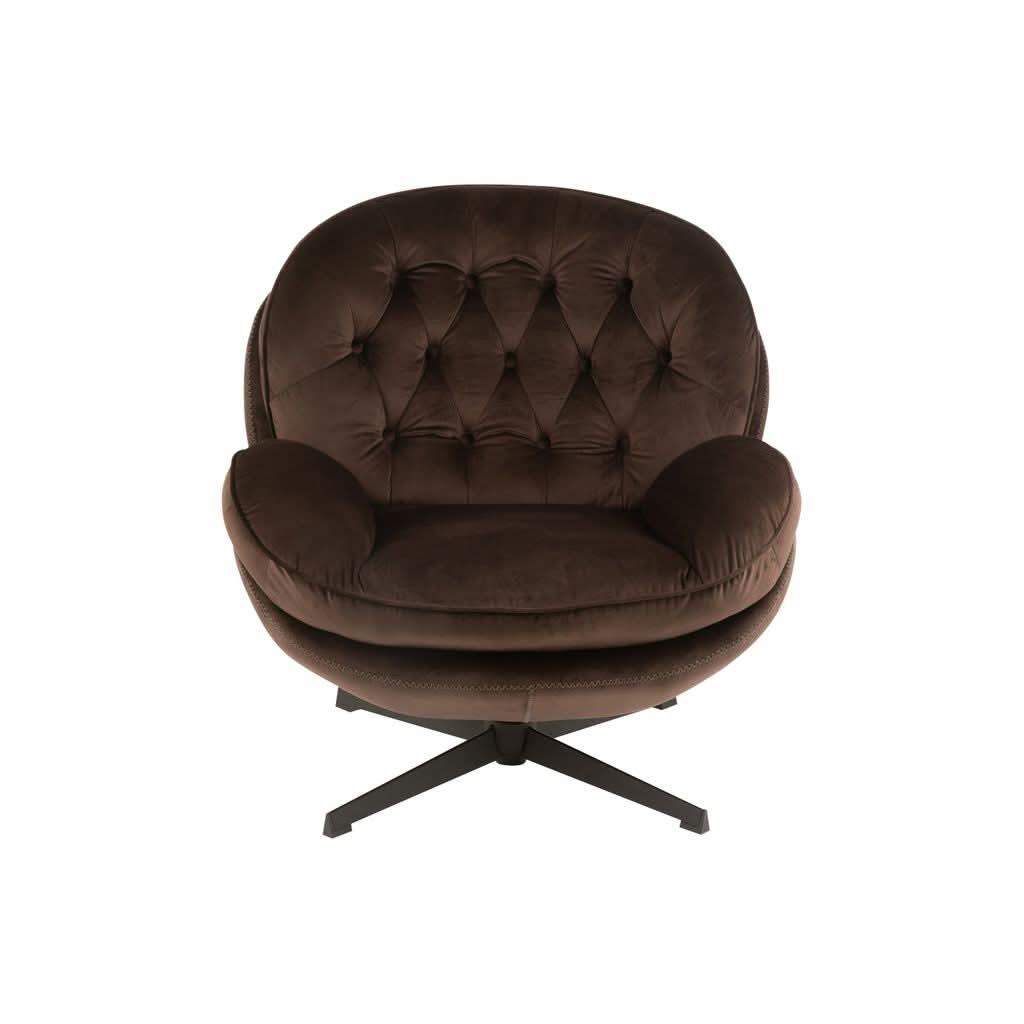 Fauteuil Relax Marron Foncé | File - Designix Fauteuil