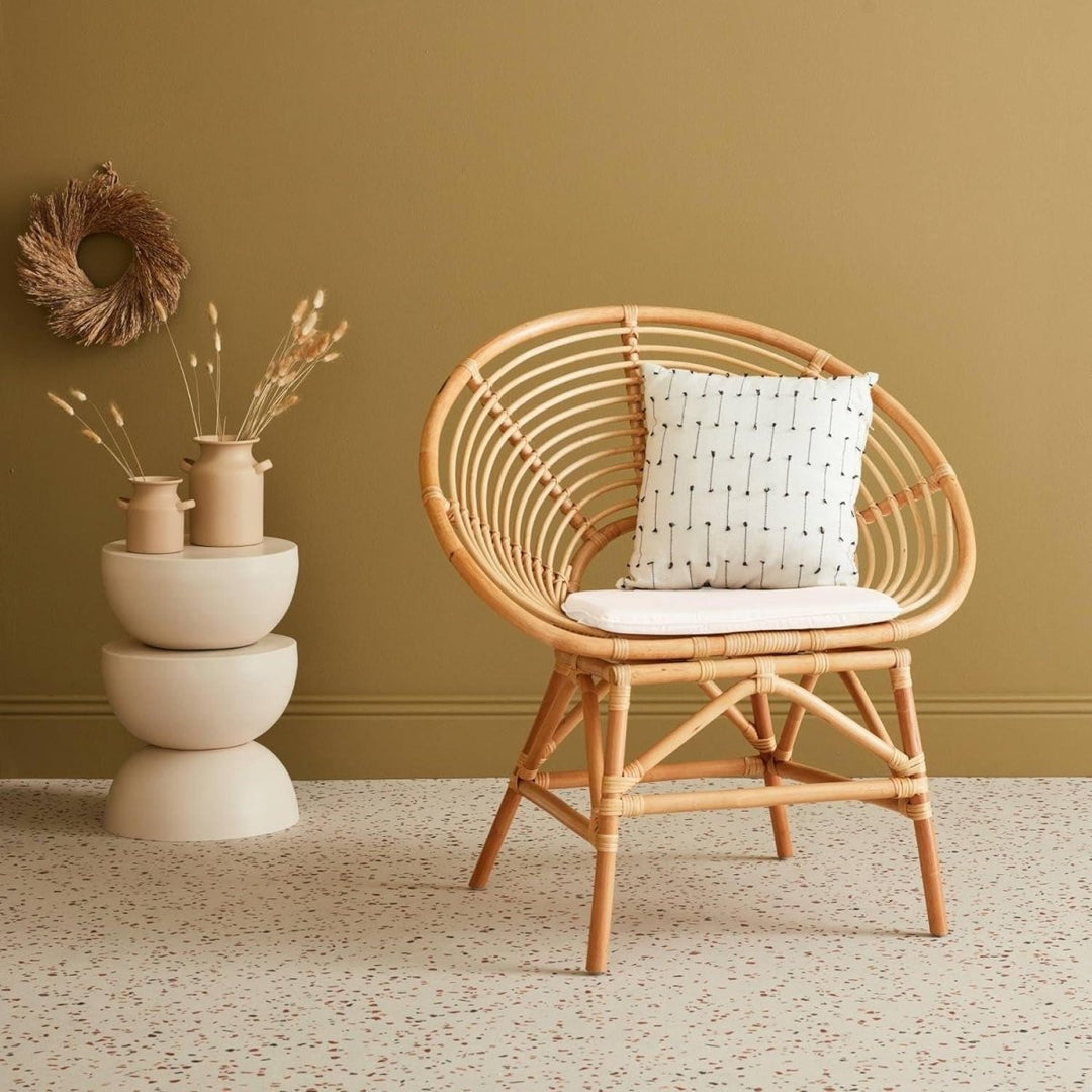 Fauteuil Rotin Bohème Exotique | Onir - Designix Chaises