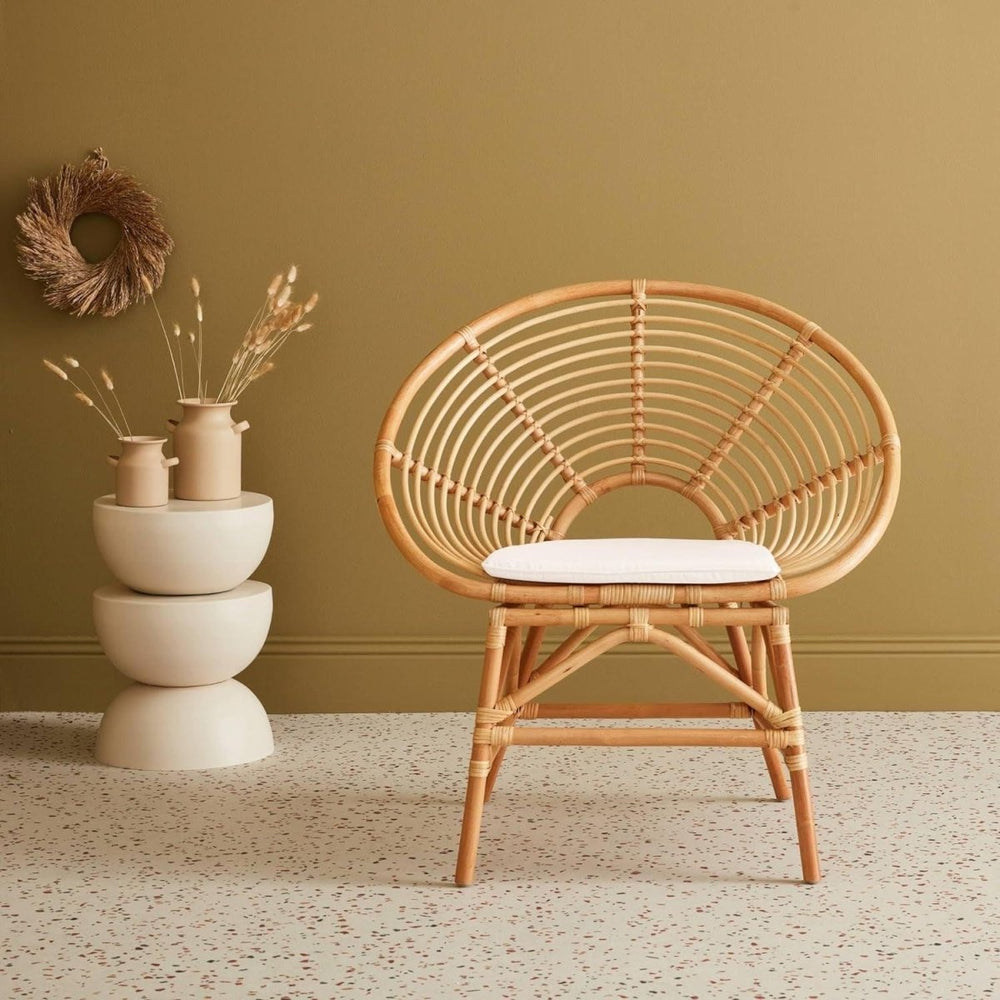 Fauteuil Rotin Bohème Exotique | Onir - Designix Chaises