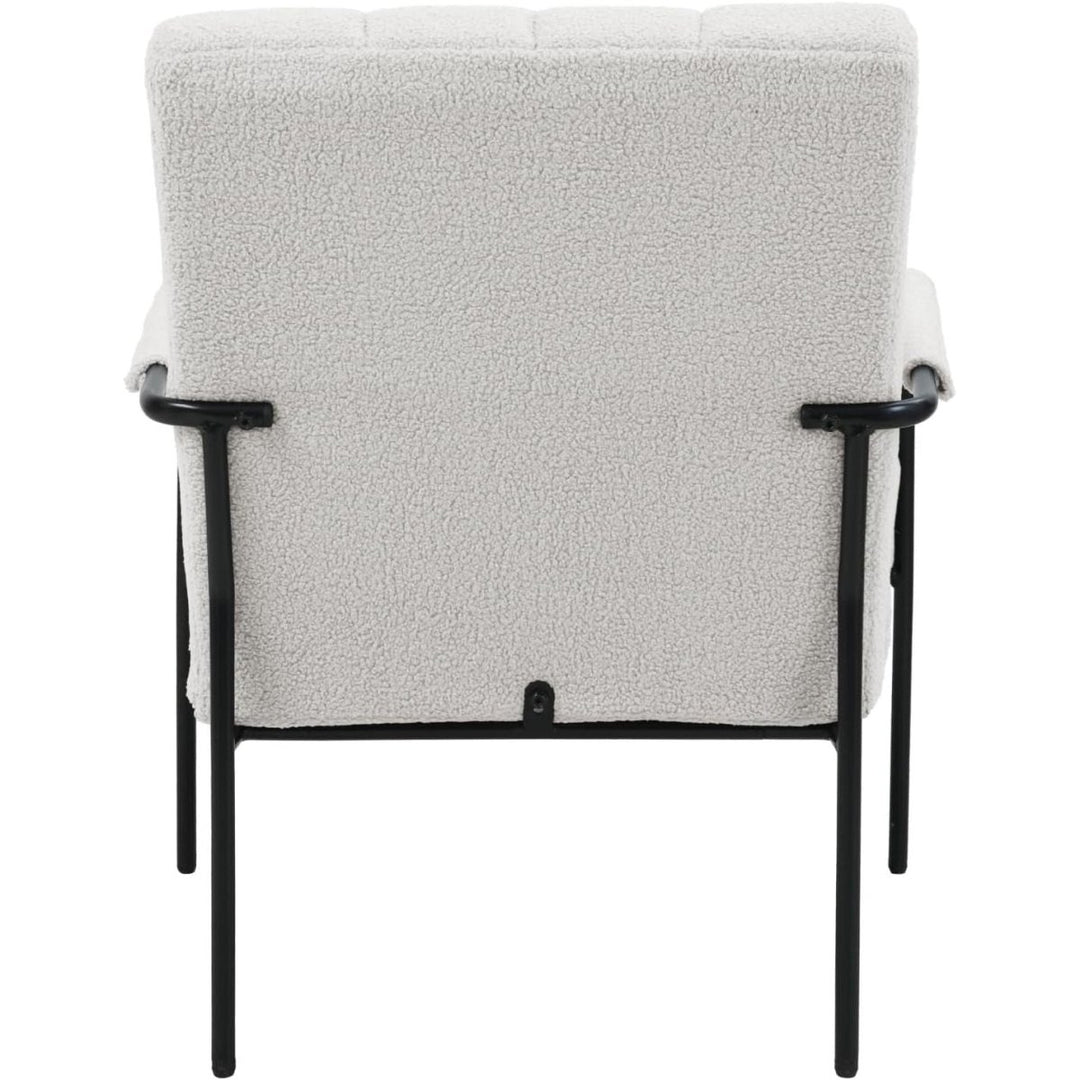 Fauteuil Salon Rembourré Moderne | Zest - Designix Fauteuil Blanc Tissu