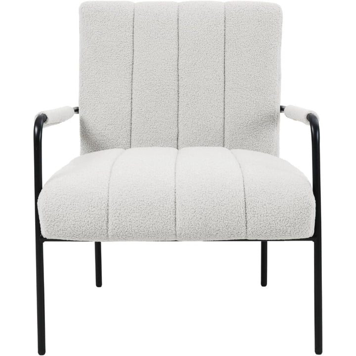Fauteuil Salon Rembourré Moderne | Zest - Designix Fauteuil Blanc Tissu