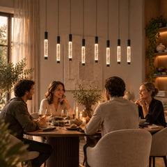 Suspension luminaire Alisio noir