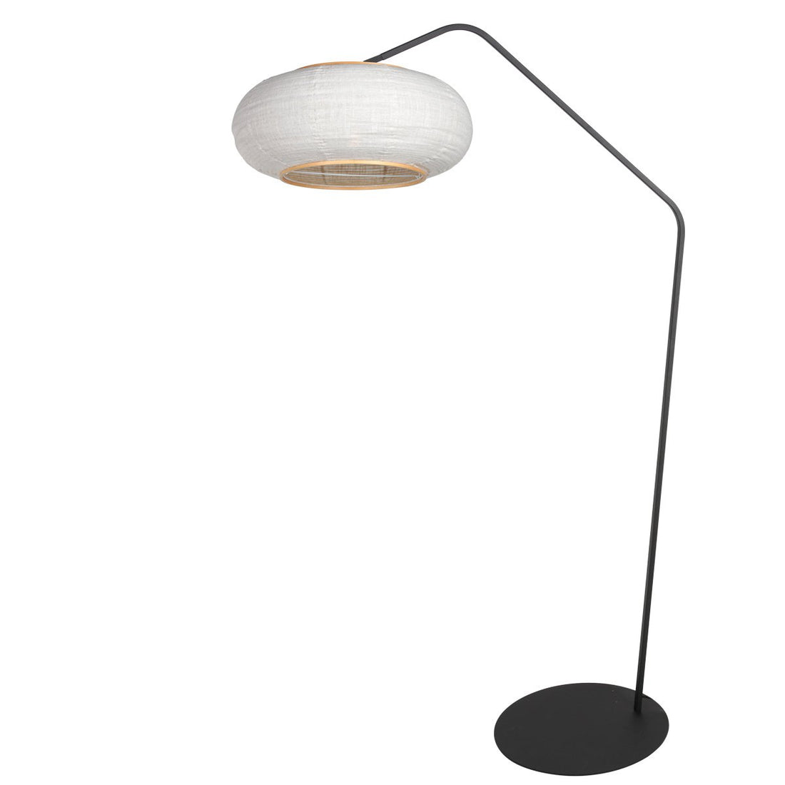 Lampadaire Anne-Zigzag noir