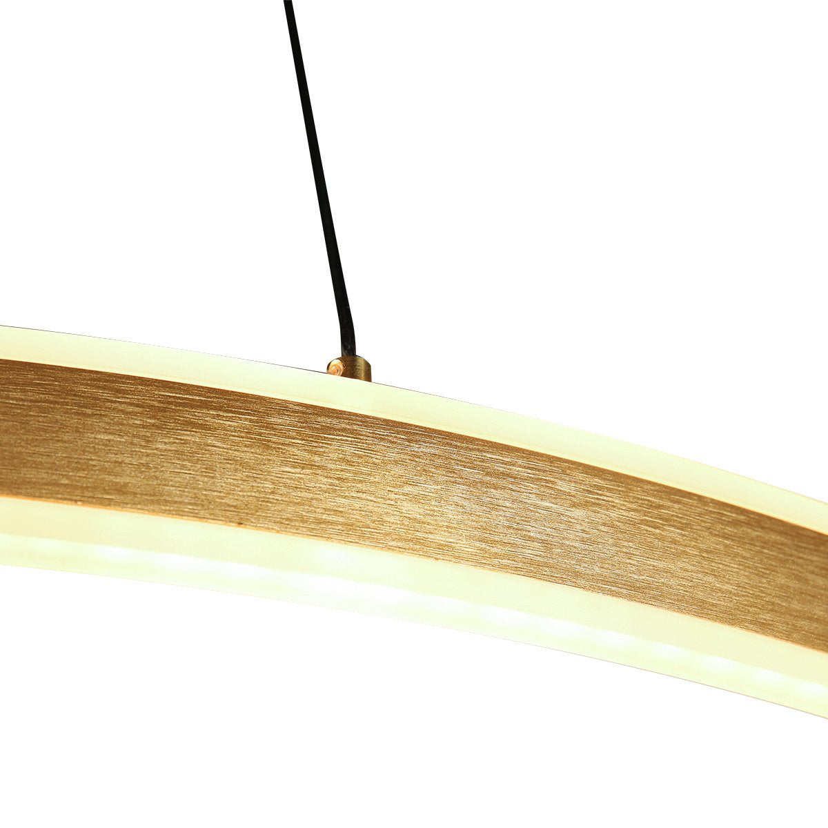 Suspension luminaire Ringlux doré