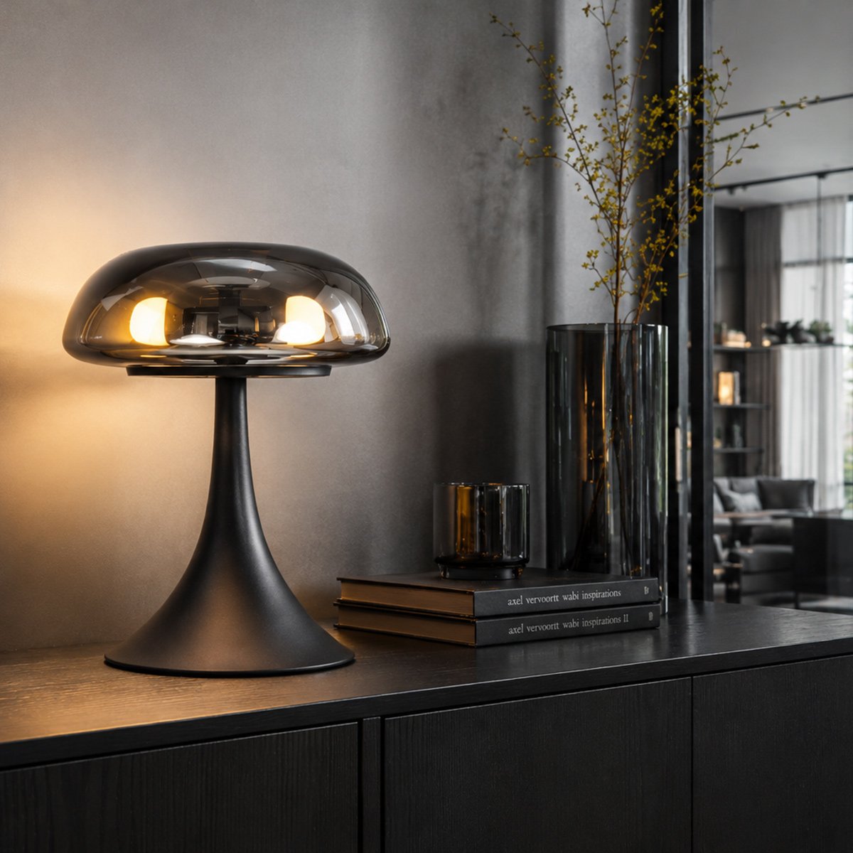 Lampe à poser Ancilla noir