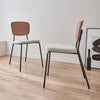 Chaises Bouclette Bois Contemporaines | Prisme