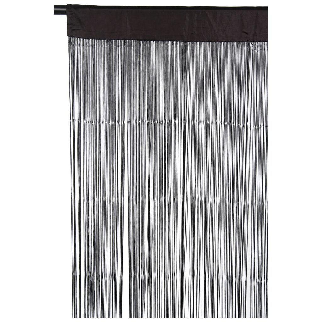 Fil de Rideau Noir Polyester - Designix