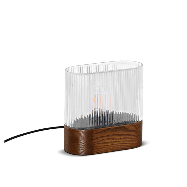 Lampe à poser FLUMINA ST noyer