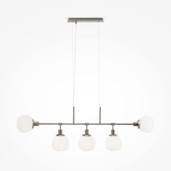 Erich Suspension luminaire argenté