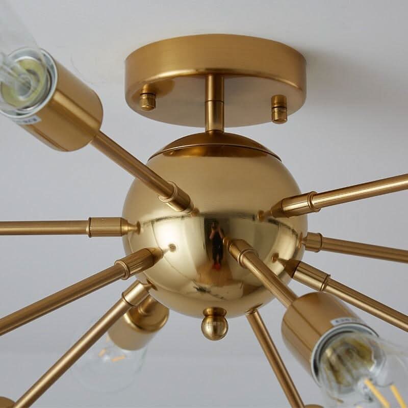 FSS Nordic Gold Sputnik Chandeliers | Designix - Amazon - https://designix.fr/