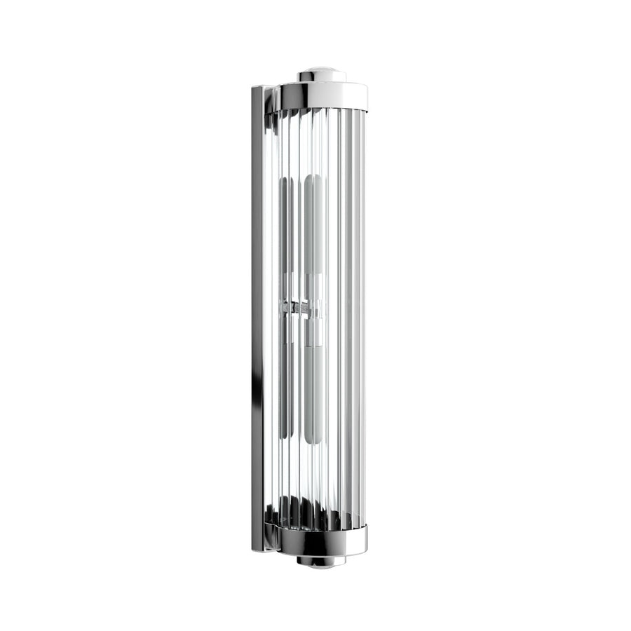 Applique murale Fumi, verre, IP44