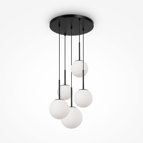 Basic form Suspension luminaire noir