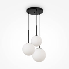 Basic form Suspension luminaire noir
