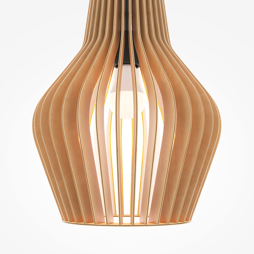 Roots Suspension luminaire noir