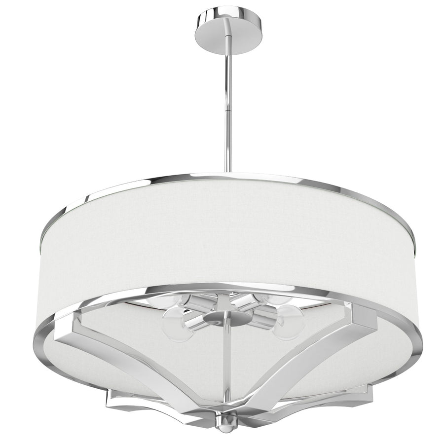 Suspension Gerdo, abat-jour tissu