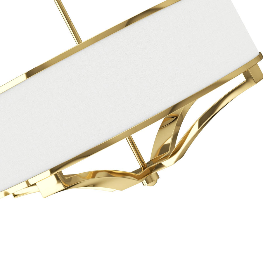 Suspension Gerdo, abat-jour tissu