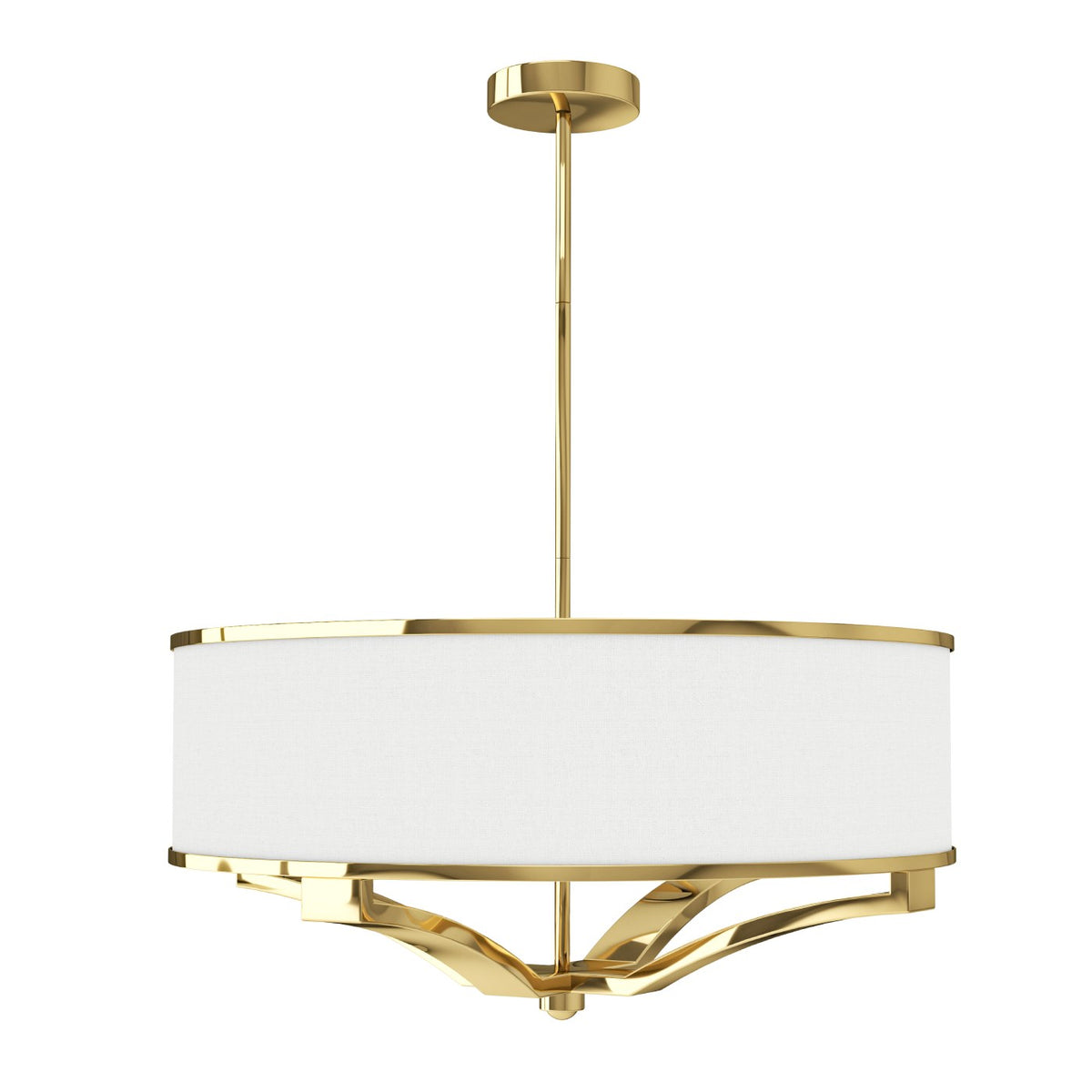 Suspension Gerdo, abat-jour tissu